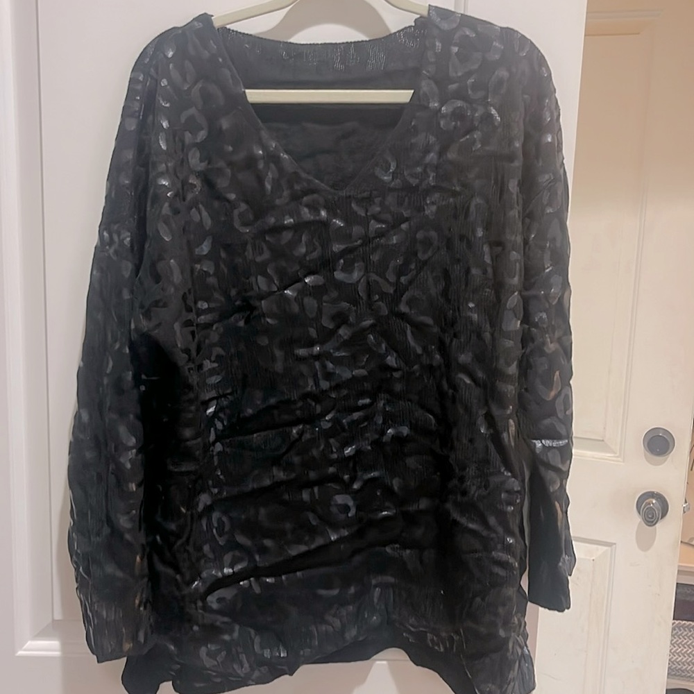 Cheetah sweater